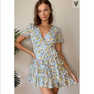 Lulus Floral Mini Dress